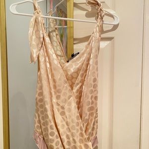 Strut & Bolt polka dot body suit